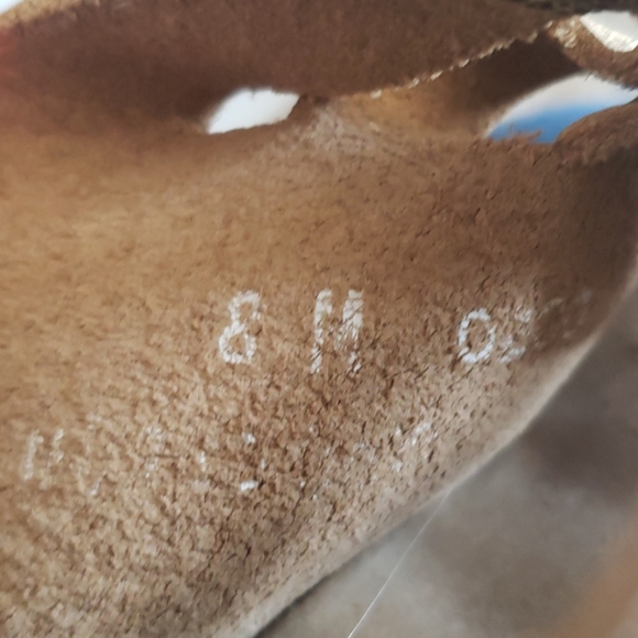 Munro Abby Heeled Sandal Rose Gold Size 8 Comfort - Picture 8 of 8